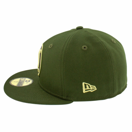 Green Lantern Salute to Service New Era 59Fifty Fitted Hat